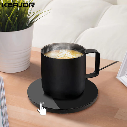This Electric Cup Warmer will be able to heat your Milk, Tea, Water, Coffee at your office or home in a few minutes (USB cable connection)