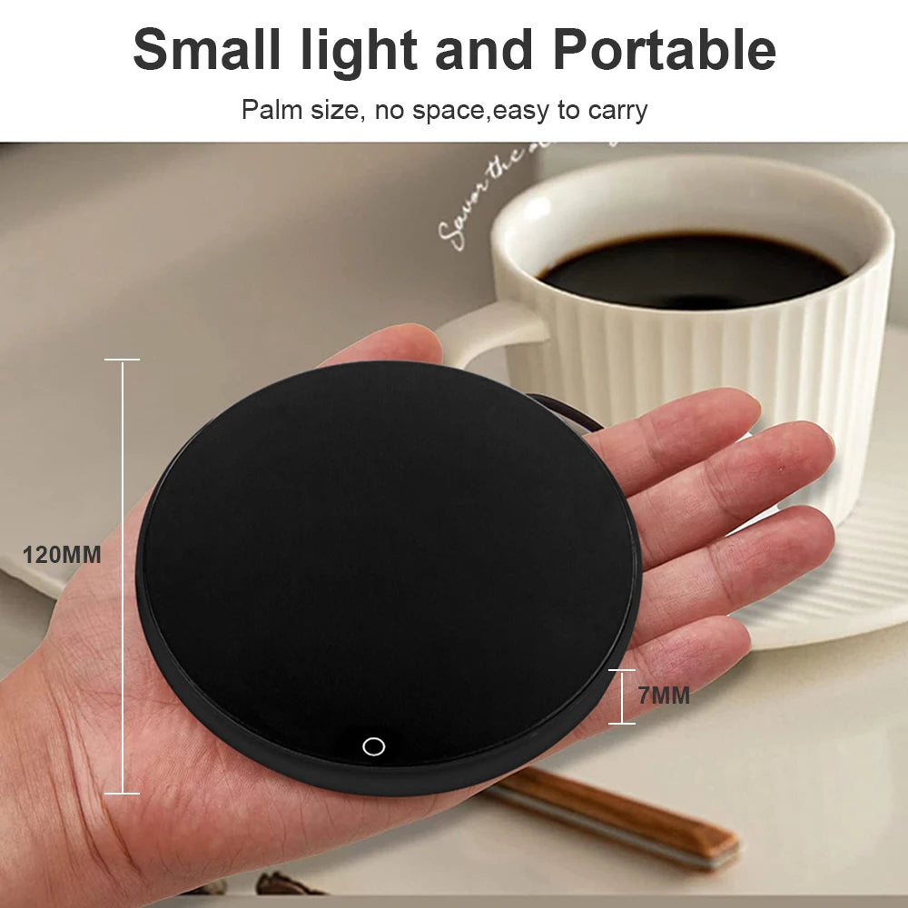 This Electric Cup Warmer will be able to heat your Milk, Tea, Water, Coffee at your office or home in a few minutes (USB cable connection)