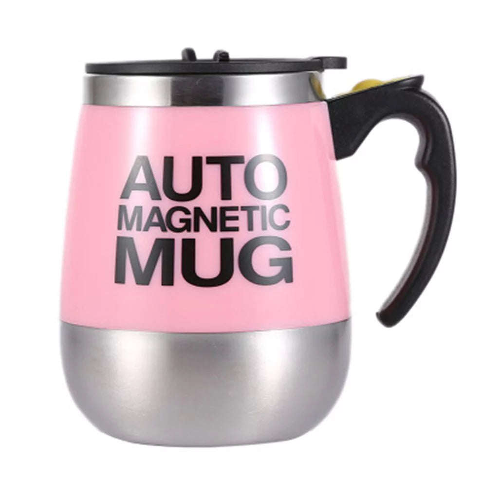 This self-shaking magnetic mug will literally revolutionize your life, coffee, milk, mix it all together at the touch of a button