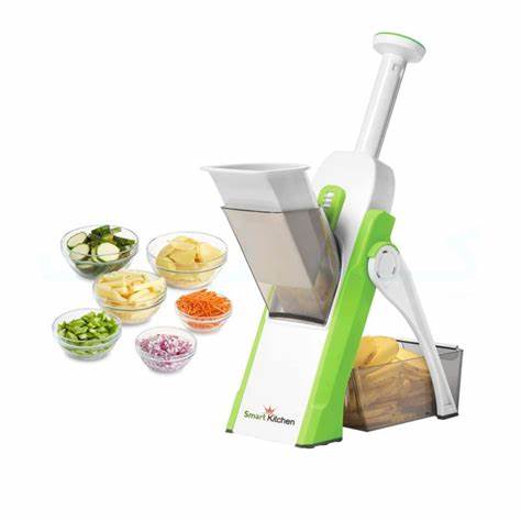 5 in 1 Vegetable Slicer This Mandolin Cuts Your Fruits and Vegetables, Shredded Potato Chopper Lemon Slicer Onion Grater This slicer will do it all for you